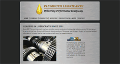 Desktop Screenshot of plymouthlubricants.com